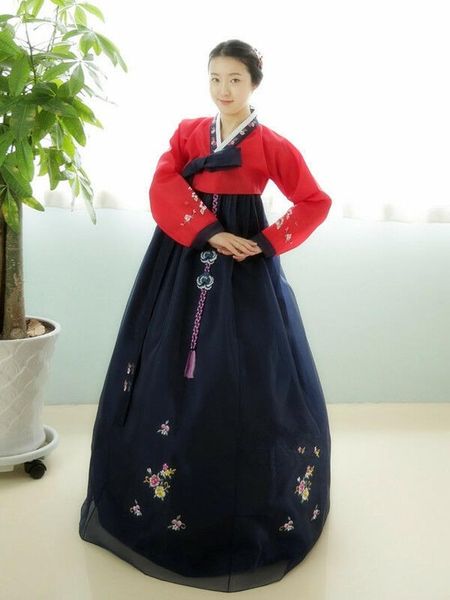 ethnic clothing women hanbok dress custom made girl korean traditional national costumes, Red
ethnic clothing women hanbok dress custom made girl korean traditional national costumes, Red