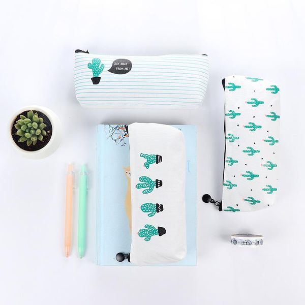 brief style green cactus canvas large capacity pencil bag stationery storage organizer case school supply bags
brief style green cactus canvas large capacity pencil bag stationery storage organizer case school supply bags