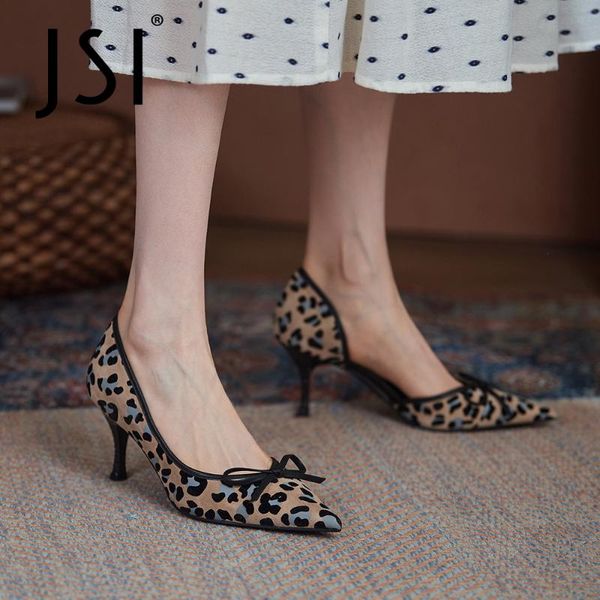 dress shoes jsi spring autumn party women high heels pointed toe butterfly-knot stylish shallow basic leopard pumps vo332, Black
dress shoes jsi spring autumn party women high heels pointed toe butterfly-knot stylish shallow basic leopard pumps vo332, Black