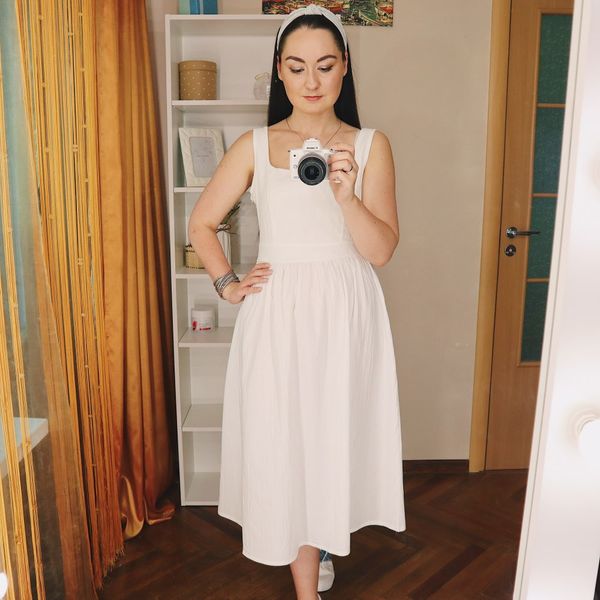 2021women long dress summer backless casual white black ruched slip midi sundresses 2021 ladies spaghetti strap vestido clothes, Black;gray
2021women long dress summer backless casual white black ruched slip midi sundresses 2021 ladies spaghetti strap vestido clothes, Black;gray