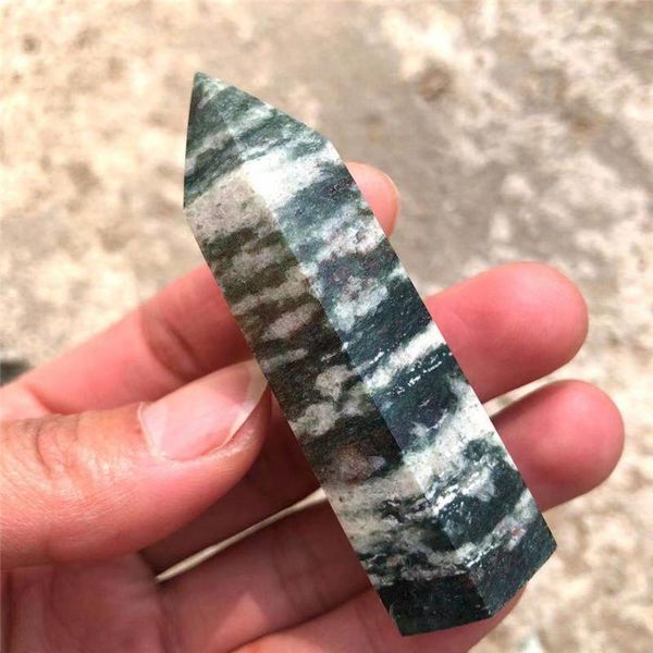 decorative objects & figurines natural stone crystal point green zebra stripe healing obelisk quartz wand tower
decorative objects & figurines natural stone crystal point green zebra stripe healing obelisk quartz wand tower