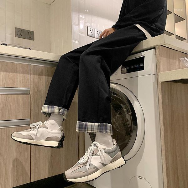 men's pants #5101 black white spring autumn casual loose pantalon homme korean streetwear plaid hombre fashion straight sweatpants
men's pants #5101 black white spring autumn casual loose pantalon homme korean streetwear plaid hombre fashion straight sweatpants