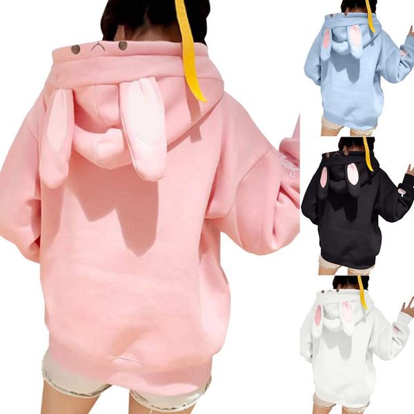 women's jackets fashion women ears hoodie long sleeve kawaii clothes blouse cotton loose sweatshirt spring autumn coats d102#, Black;brown
women's jackets fashion women ears hoodie long sleeve kawaii clothes blouse cotton loose sweatshirt spring autumn coats d102#, Black;brown