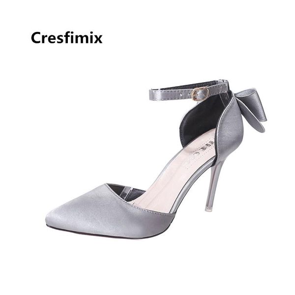 cresfimix bombas de mujeres women cute grey comfortable pointed toe pu leather high heel pumps black bow tie heels b3224 dress shoes
cresfimix bombas de mujeres women cute grey comfortable pointed toe pu leather high heel pumps black bow tie heels b3224 dress shoes
