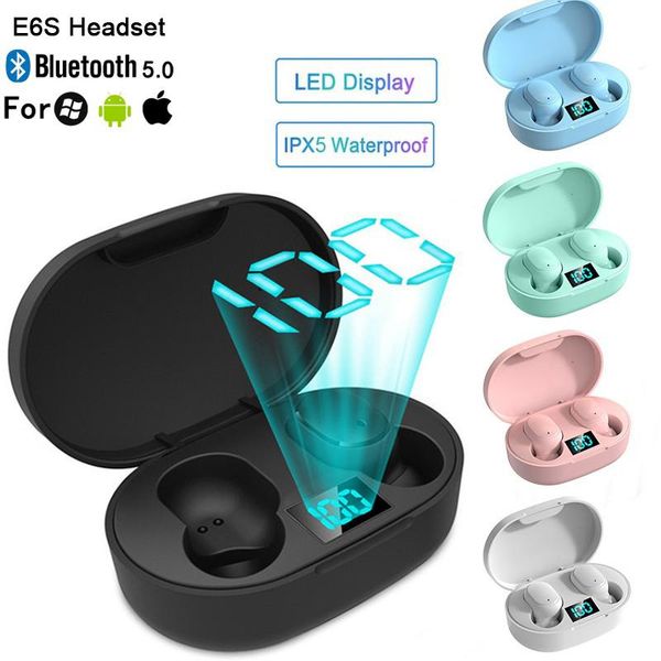 headphones & earphones e6s tws true wireless earphone bluetooth headset stereo in-ear portable sports waterproof earbuds
headphones & earphones e6s tws true wireless earphone bluetooth headset stereo in-ear portable sports waterproof earbuds