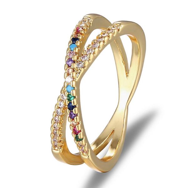 wedding rings classic fashion charm cross design cubic zirconia rainbow rhinestone cz copper bands for women statement jewelry, Slivery;golden
wedding rings classic fashion charm cross design cubic zirconia rainbow rhinestone cz copper bands for women statement jewelry, Slivery;golden