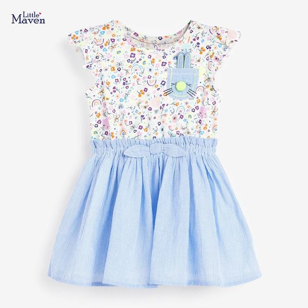 girl's dresses little maven 2021 summer dress baby girls sleeveless floral princess elegant 100% cotton fashion clothes, Red;yellow
girl's dresses little maven 2021 summer dress baby girls sleeveless floral princess elegant 100% cotton fashion clothes, Red;yellow