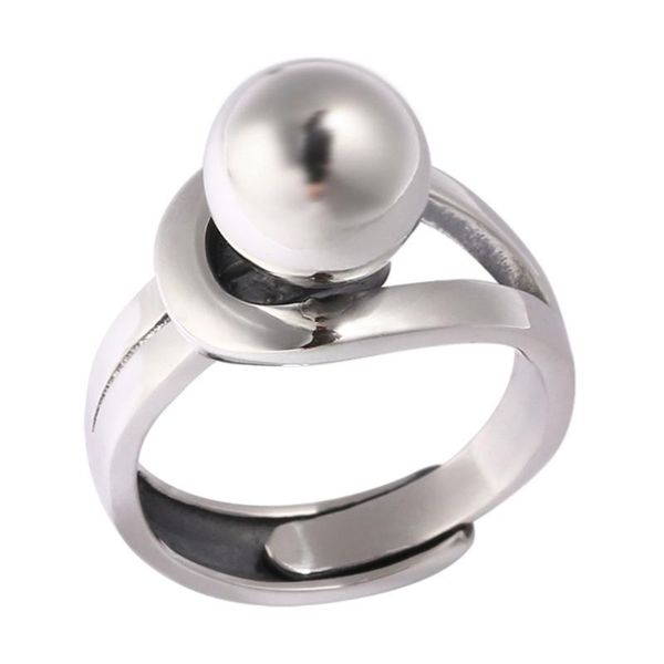 cluster rings 925 sterling silver ring heavy ball vintage for women elegant antique adjustable jewelry party korean lover gift, Golden;silver
cluster rings 925 sterling silver ring heavy ball vintage for women elegant antique adjustable jewelry party korean lover gift, Golden;silver