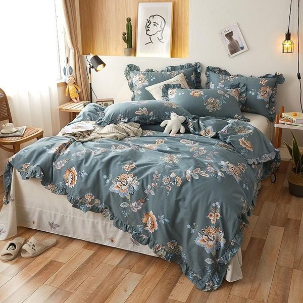 bedding sets vintage floral 4pcs girls duvet cover set full king size 100%cotton soft comfortable bed sheet pillowcases
bedding sets vintage floral 4pcs girls duvet cover set full king size 100%cotton soft comfortable bed sheet pillowcases