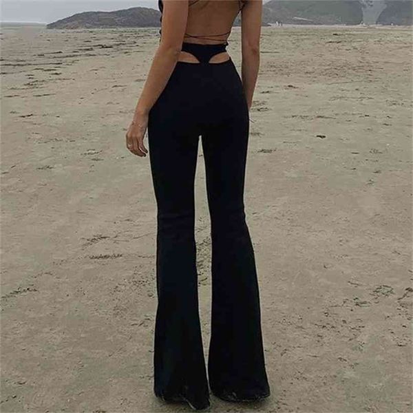 elegant cotton knitted flared pant white black hollow out high waist long trousers ladies casual pantalon hiver 210915, Black;white
elegant cotton knitted flared pant white black hollow out high waist long trousers ladies casual pantalon hiver 210915, Black;white