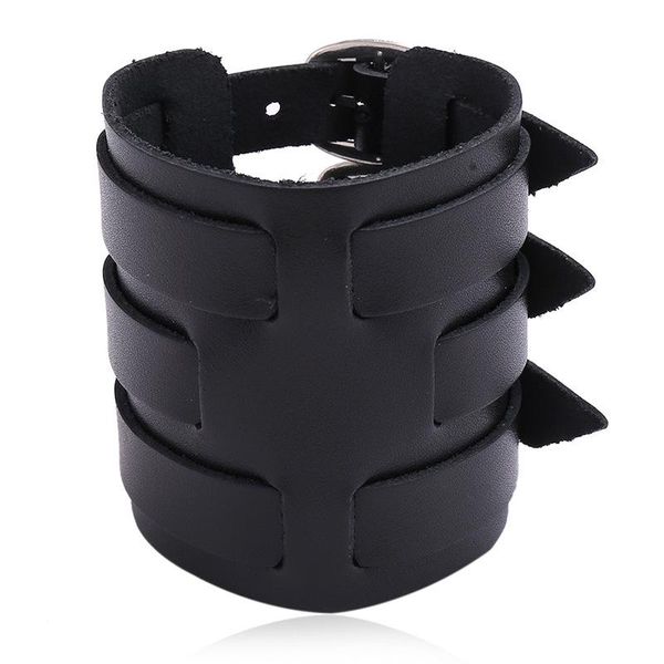 tennis simple black genuine leather wide men bracelets 27cm length adjustable manual male bangles arm/wrist jewelry accessories, Golden;silver
tennis simple black genuine leather wide men bracelets 27cm length adjustable manual male bangles arm/wrist jewelry accessories, Golden;silver