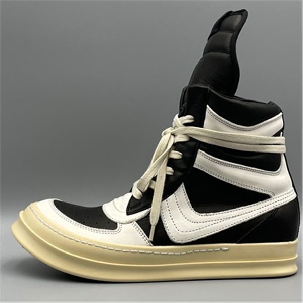 new style men ankle boots genuine leather lace up mixed color fashion street culture shoes man flat casual shoes, Black
new style men ankle boots genuine leather lace up mixed color fashion street culture shoes man flat casual shoes, Black