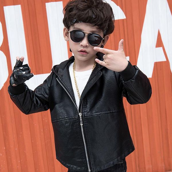 jackets autumn children soft leather spring boys girls vintage hooded coat kids black winter bomber 100-170 streetwear, Blue;gray
jackets autumn children soft leather spring boys girls vintage hooded coat kids black winter bomber 100-170 streetwear, Blue;gray