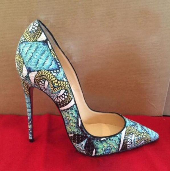 sandals green snake pattern pointed shallow mouth 12cm thin high heels stiletto single pumps women's shoes eu35-44, Black
sandals green snake pattern pointed shallow mouth 12cm thin high heels stiletto single pumps women's shoes eu35-44, Black