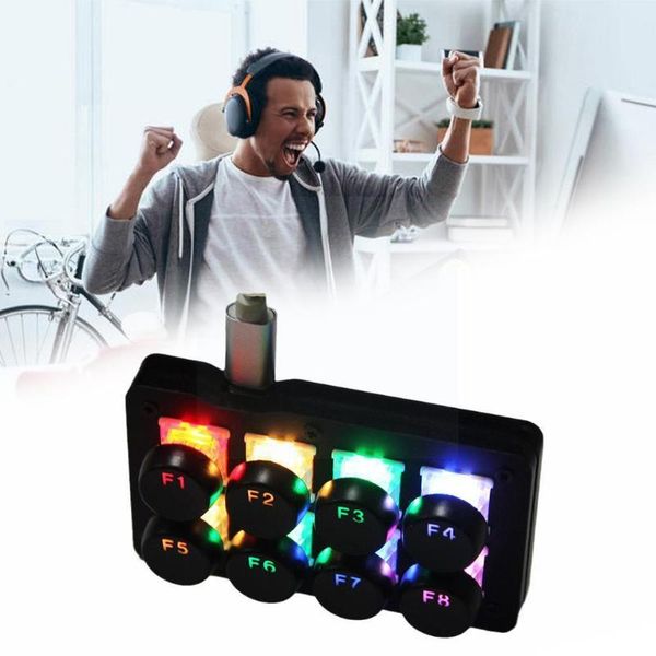 keyboards mini custom keyboard 8-key macro function programmable backlit copy paste and mechanical gaming rgb u4d0
keyboards mini custom keyboard 8-key macro function programmable backlit copy paste and mechanical gaming rgb u4d0