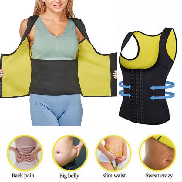 women's shapers oeak waist trainer slimming belt loss women body shaper tank burning fitness modeling strap 2021, Black;white
women's shapers oeak waist trainer slimming belt loss women body shaper tank burning fitness modeling strap 2021, Black;white