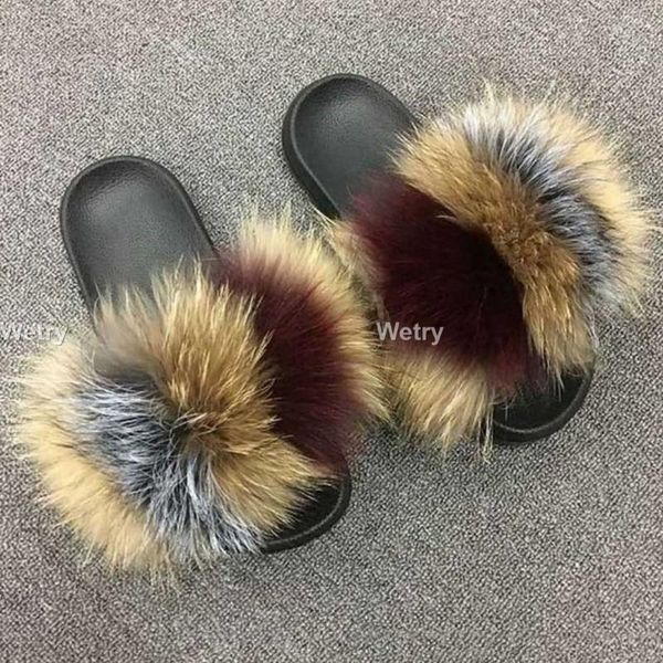 slippers 2021 mixed color 100% real fur slides casual shoes fluffy flip flops furry women, Black
slippers 2021 mixed color 100% real fur slides casual shoes fluffy flip flops furry women, Black