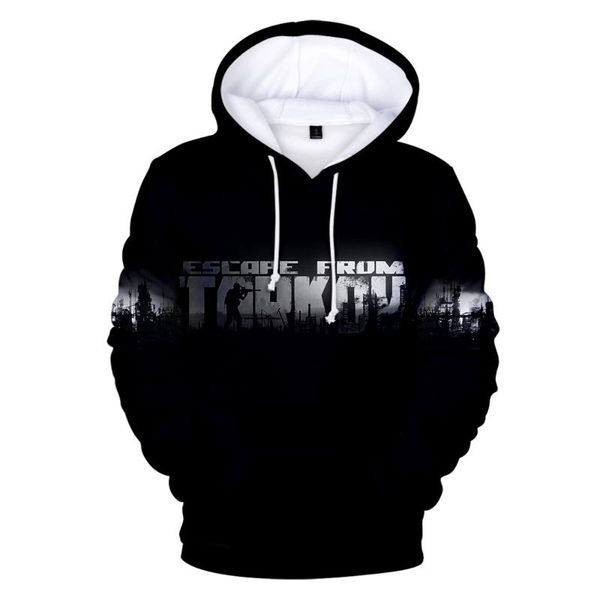 women's hoodies & sweatshirts escape from tarkov 3d men/women fashion casual game boys girls hoodie personality winter full guys, Black 
women's hoodies & sweatshirts escape from tarkov 3d men/women fashion casual game boys girls hoodie personality winter full guys, Black