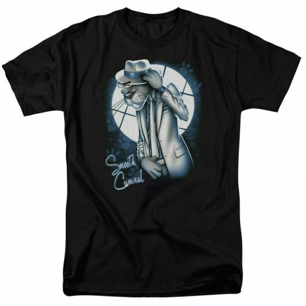 pink panther smooth criminal t shirt mens licensed cartoon merchandise black, White;black
pink panther smooth criminal t shirt mens licensed cartoon merchandise black, White;black