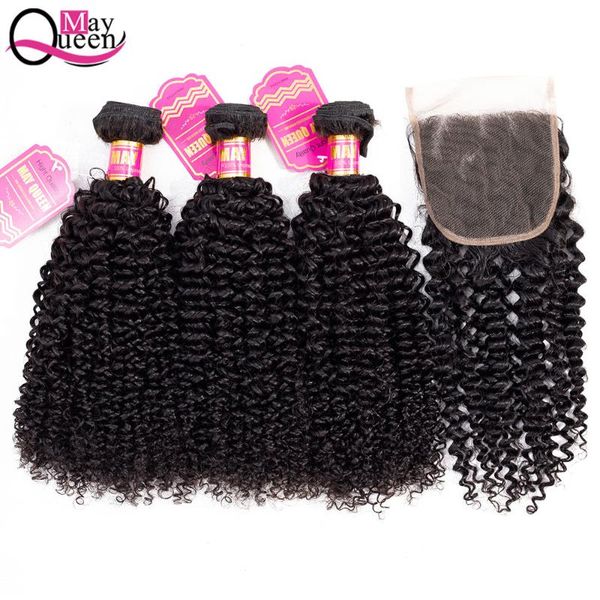 human hair bulks may queen peruvian kinky curly bundles with closure extensions remy weave 4x4 natural color, Black
human hair bulks may queen peruvian kinky curly bundles with closure extensions remy weave 4x4 natural color, Black