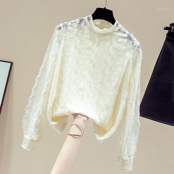 blouse women long sleeve hollow out lace shirt blusa blusas mujer de moda 2021 womens and blouses d916 women's & shirts, White
blouse women long sleeve hollow out lace shirt blusa blusas mujer de moda 2021 womens and blouses d916 women's & shirts, White