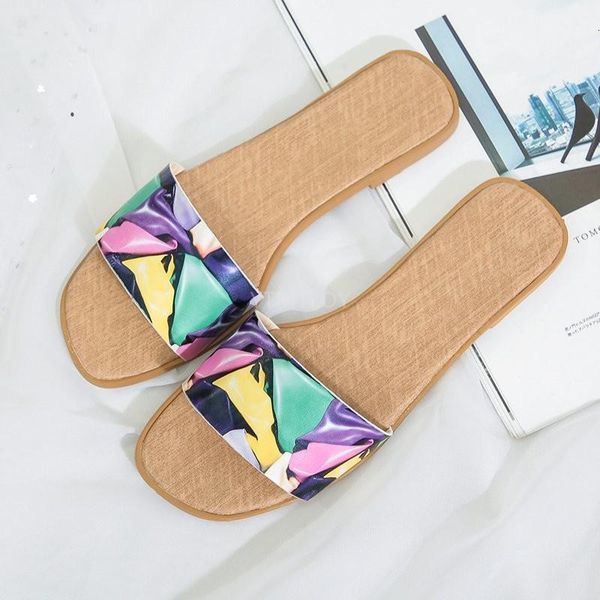 slippers summer flat heel women sandals bohemia with candy color outdoor holiday slides mixed colors zapatillas de casa ladies slippe 2o32, Black
slippers summer flat heel women sandals bohemia with candy color outdoor holiday slides mixed colors zapatillas de casa ladies slippe 2o32, Black