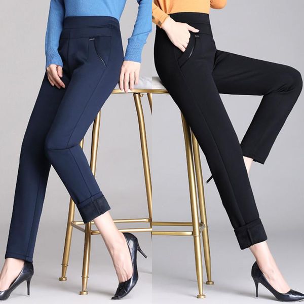 women's pants & capris spring autumn trousers elastic high waist straight plus size 5xl middle-aged female winter warm casual, Black;white
women's pants & capris spring autumn trousers elastic high waist straight plus size 5xl middle-aged female winter warm casual, Black;white