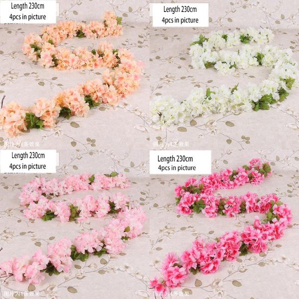 sakura artificial flower rattan oriental cherry blossom vine simulation silk cirrus party house decoration length 230cm decorative flowers &
sakura artificial flower rattan oriental cherry blossom vine simulation silk cirrus party house decoration length 230cm decorative flowers &