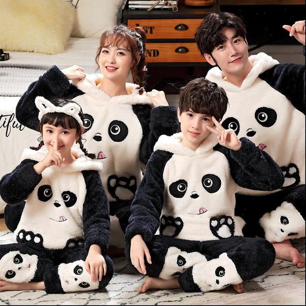 winter parent child pajama set womens sleepwears childrens flannel pyjamas thickened plush hoodie long sleeved animal panda women men homewe, Black;red
winter parent child pajama set womens sleepwears childrens flannel pyjamas thickened plush hoodie long sleeved animal panda women men homewe, Black;red