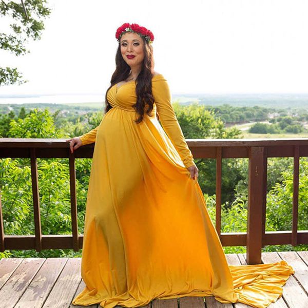 maternity off shoulders gown for baby shower p props dress pregnant women long sleeve maxi pregnancy dress for p shoot y0924, White
maternity off shoulders gown for baby shower p props dress pregnant women long sleeve maxi pregnancy dress for p shoot y0924, White