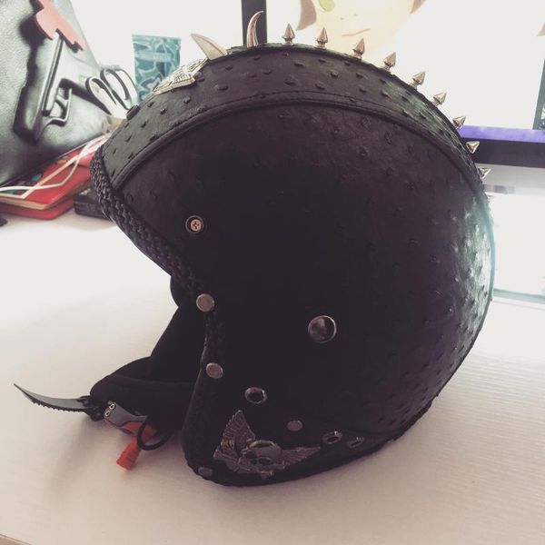 motorcycle helmets handmade personality retro helmet barbed heavy cruise leather with nails
motorcycle helmets handmade personality retro helmet barbed heavy cruise leather with nails