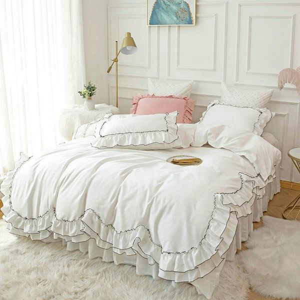 bedding sets princess bed group of paragraph 4 times cotton quilt cover white lace bedding, girl heart summer
bedding sets princess bed group of paragraph 4 times cotton quilt cover white lace bedding, girl heart summer