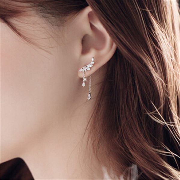 925 pure silver earrings long angel tassel earrings female korean fashion, Golden
925 pure silver earrings long angel tassel earrings female korean fashion, Golden