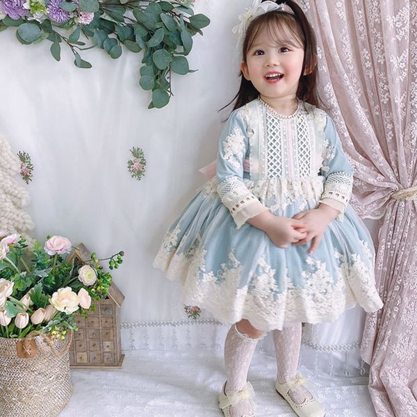 girls' dresses children's spanish ses autumn winter girls spain lotia with bow kids long sleeve ball gowns hat baby thick frock, Red;yellow
girls' dresses children's spanish ses autumn winter girls spain lotia with bow kids long sleeve ball gowns hat baby thick frock, Red;yellow