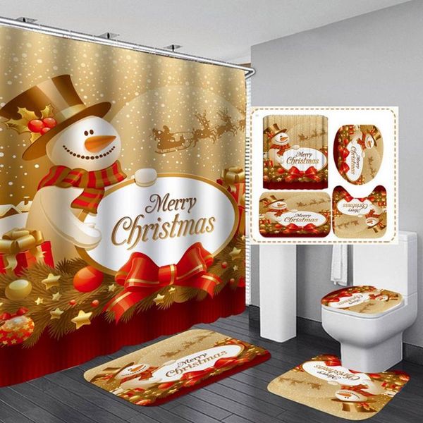 shower curtains red santa claus printed christmas curtain set with bath mat anti-slip carpet bathroom partition waterproof home decor
shower curtains red santa claus printed christmas curtain set with bath mat anti-slip carpet bathroom partition waterproof home decor