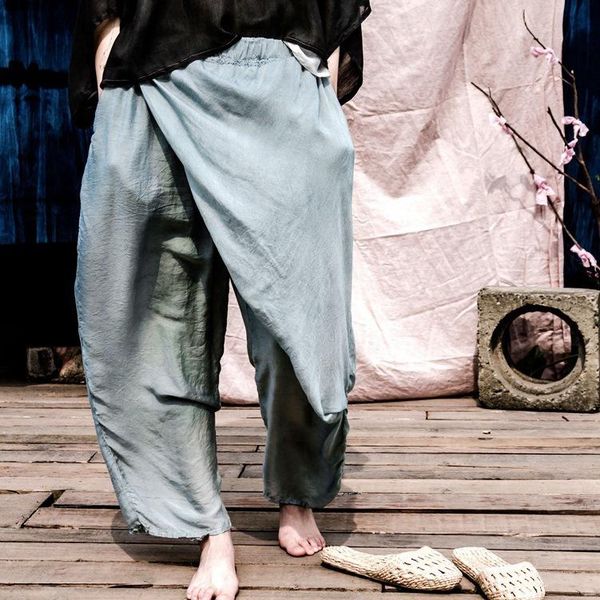 women's pants & capris women loose elastic waist ladies summer vintage harem trousers female solid color 2021, Black;white
women's pants & capris women loose elastic waist ladies summer vintage harem trousers female solid color 2021, Black;white