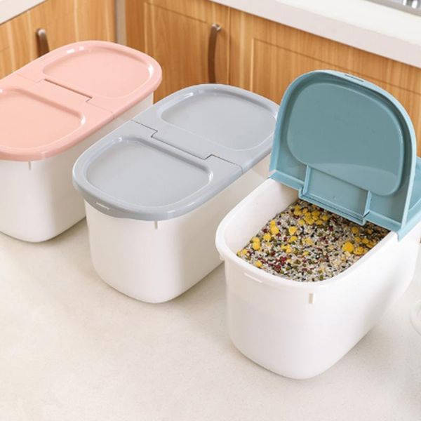 storage bottles & jars 8kg sealed container household moisture-proof plastic rice bucket flour insect-proof
storage bottles & jars 8kg sealed container household moisture-proof plastic rice bucket flour insect-proof