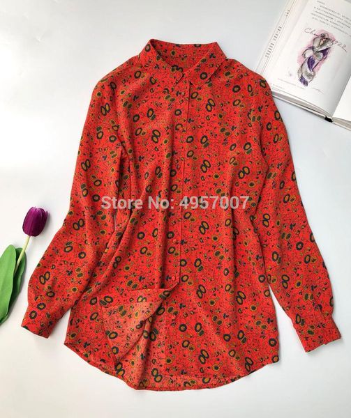 elfstyle version silk sunflower daisy floral printing shirt - 2021 spring summer long sleeve blouse women's blouses & shirts, White
elfstyle version silk sunflower daisy floral printing shirt - 2021 spring summer long sleeve blouse women's blouses & shirts, White