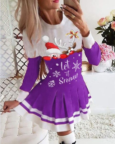casual dresses 2021 christmas year red mini dress snowflake deer print long sleeve o neck autumn spring pleated short, Black;gray
casual dresses 2021 christmas year red mini dress snowflake deer print long sleeve o neck autumn spring pleated short, Black;gray