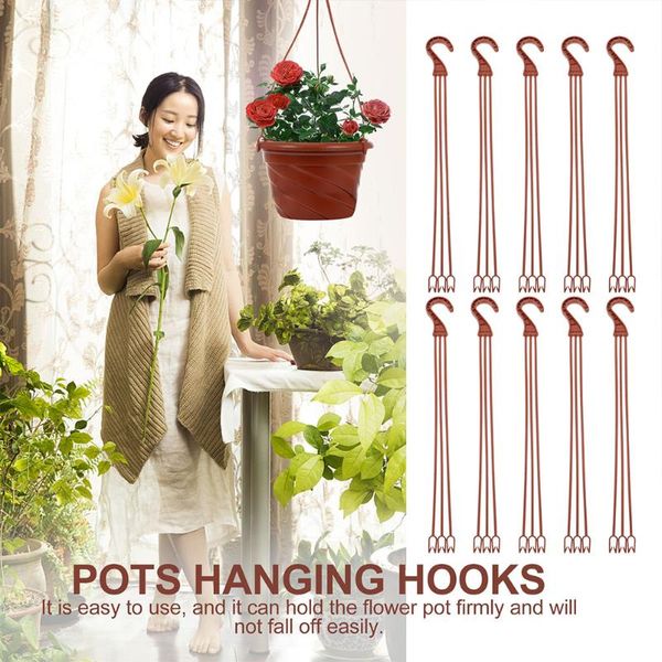 other garden supplies 25pcs chlorophytum hook plastic flower pot potted plants holders pots hanging basket for home decor
other garden supplies 25pcs chlorophytum hook plastic flower pot potted plants holders pots hanging basket for home decor
