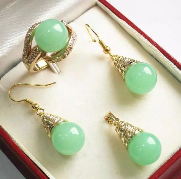 earrings & necklace beautiful lucky green blue stone cat eyes tiger crystal zircon pendant ring set no box, Silver
earrings & necklace beautiful lucky green blue stone cat eyes tiger crystal zircon pendant ring set no box, Silver