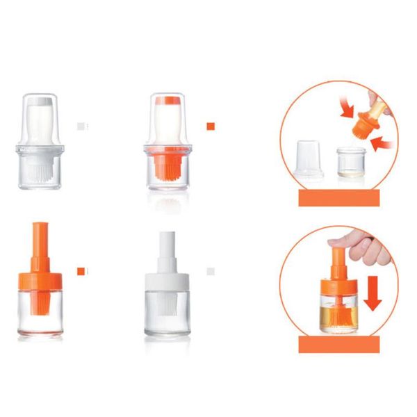 kitchen tools silicone heat-resistant oil bottle brush cooking accessories barbecue portable bbq
kitchen tools silicone heat-resistant oil bottle brush cooking accessories barbecue portable bbq