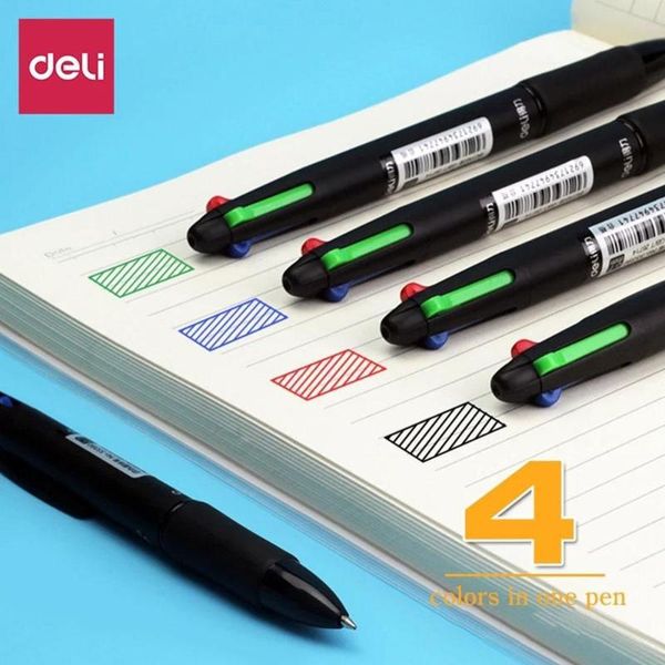 1pcs ballpoint pen student stationery pressed push color plastic school ball office 4 writing sta i5r8 pens, Blue;orange
1pcs ballpoint pen student stationery pressed push color plastic school ball office 4 writing sta i5r8 pens, Blue;orange