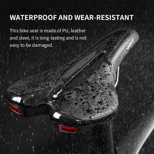 bike saddles road saddle mtb bicycle seat with warning taillight usb charging mountain cycling racing pu breathable soft cushion
bike saddles road saddle mtb bicycle seat with warning taillight usb charging mountain cycling racing pu breathable soft cushion