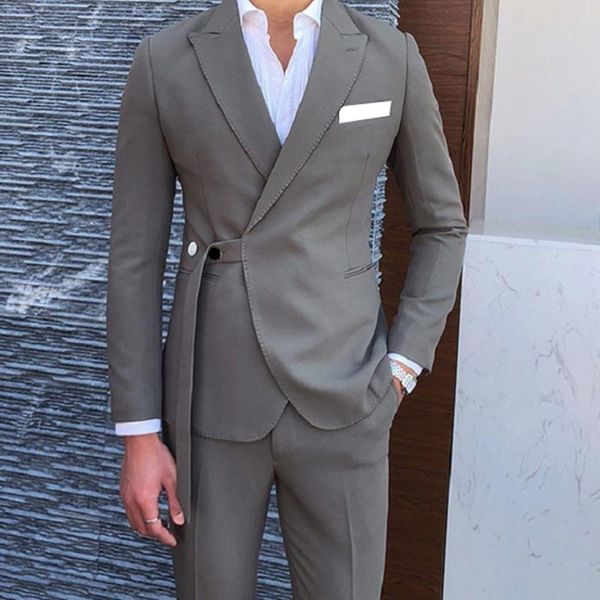 men's suits & blazers custom fashion sports wind leisure grey lapel men suit slim fit groom tuxedo for wedding party sets (jack, White;black
men's suits & blazers custom fashion sports wind leisure grey lapel men suit slim fit groom tuxedo for wedding party sets (jack, White;black
