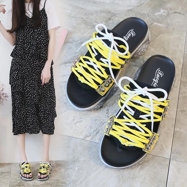 slippers cross-tied open toe novelty sports slides women butterfly-knot med outside summer flat with mixed colors ladies shoes, Black
slippers cross-tied open toe novelty sports slides women butterfly-knot med outside summer flat with mixed colors ladies shoes, Black
