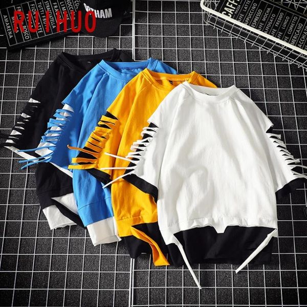 men's hoodies & sweatshirts ruihuo casual sweatshirt men clothing harajuku japan style streetwear m-5xl 2021 arrivals, Black
men's hoodies & sweatshirts ruihuo casual sweatshirt men clothing harajuku japan style streetwear m-5xl 2021 arrivals, Black
