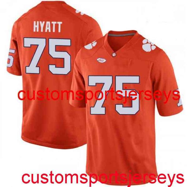 stitched #75 mitch hyatt clemson tigers orange ncaa football jersey custom any name number xs-5xl 6xl, Black
stitched #75 mitch hyatt clemson tigers orange ncaa football jersey custom any name number xs-5xl 6xl, Black