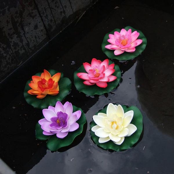 decorative flowers & wreaths wedding decoration artificial floating lotus ornament for aquarium fish tank pond water home swim pool decor p0
decorative flowers & wreaths wedding decoration artificial floating lotus ornament for aquarium fish tank pond water home swim pool decor p0
