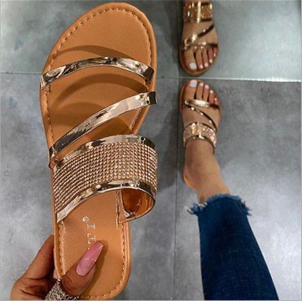 sandals 2021 summer women's shoes plus size 43 fashion glossy rhinestone slippers female outdoor casual flat, Black
sandals 2021 summer women's shoes plus size 43 fashion glossy rhinestone slippers female outdoor casual flat, Black